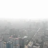 Hình ảnh Hà Nội chìm trong màn sương ô nhiễm đến mức báo động