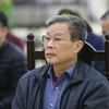 Bị cáo Nguyễn Bắc Son (sinh năm 1953, cựu Bộ trưởng Bộ Thông tin và Truyền thông) tại phiên xét xử. (Ảnh: Doãn Tấn/TTXVN)