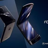 Hình ảnh quảng cáo điện thoại màn hình gập Motorola Razr. (Nguồn: PA)