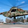 Máy bay trực thăng hạng nặng Mi-26T2V. (Nguồn: Sputnik)