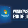 Microsoft sẽ chính thức "khai tử" Windows 7 từ ngày 14/1/2020