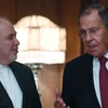 Ngoại trưởng Nga Sergei Lavrov (phải) và Ngoại trưởng Iran Mohammad Javad Zarif. (Nguồn: Sputnik)