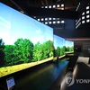 Các sản phẩm tivi của Samsung tại CES 2019. (Nguồn: Yonhap)