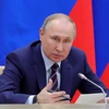 Tổng thống Nga Vladimir Putin trong bài phát biểu tại Moskva ngày 16/1/2020. (Nguồn: AFP/TTXVN)