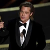 Brad Pitt có được tượng vàng Oscar đầu tiên trong sự nghiệp của mình. (Nguồn: AP)