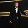 Joaquin Phoenix trên sân khấu Oscar 2020. (Nguồn: Getty Images)