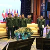 Trung tướng Lê Huy Vịnh kiểm tra công tác bảo đảm y tế, an ninh chuẩn bị cho ADMM Hẹp. (Nguồn: mod.gov.vn)