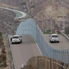 Một đoạn bức tường biên giới Mỹ-Mexico. (Nguồn: AFP)
