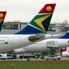 Máy bay của hãng hàng không quốc gia Nam Phi South Africa Airways. (Nguồn: Sam Chui)