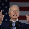 Cựu Phó Tổng thống Mỹ Joe Biden phát biểu sau cuộc bầu cử sơ bộ tại Columbia, South Carolina, Mỹ, ngày 29/2/2020. (Nguồn: AFP/ TTXVN)