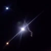 Hình ảnh cuộc tấn công bằng rocket nhằm vào căn cứ quân sự al-Taji tối 11/3. (Nguồn: aa.com.tr)