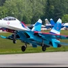 Một máy bay chiến đấu Su-27 của Nga. (Nguồn: su27flankerfamily.wordpress.com)