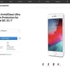 Trang web bán hàng trực tuyến của Apple "vô tình" để lộ tên gọi mẫu iPhone SE mới khi bán tấm dán màn hình. (Nguồn: Apple)
