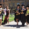 Sinh viên nước ngoài ở Australia trong ngày lễ tốt nghiệp. (Nguồn: AFP/TTXVN)
