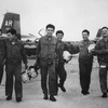 Phi đội Quyết thắng tại sân bay Thành Sơn (Phan Rang) chiều 28/4/1975 sau khi tấn công sân bay Tân Sơn Nhất. (Nguồn: Tư liệu/TTXVN phát)