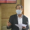 Phó Giáo sư-tiến sỹ Trần Đắc Phu, nguyên Cục trưởng Cục Y tế dự phòng, Cố vấn Trung tâm đáp ứng khẩn cấp sự kiện y tế công cộng Việt Nam phát biểu. (Ảnh: Minh Quyết/TTXVN)