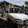 Ảnh tư liệu: Hiện trường một vụ tấn công tại Beni, Cộng hòa Dân chủ Congo. (Nguồn: AFP/ TTXVN)