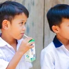 33.000 trẻ em miền núi Quảng Nam uống sữa miễn phí nhờ sữa học đường 
