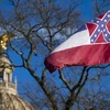 Mississippi hiện là tiểu bang cuối cùng ở Mỹ sử dụng lá cờ có in biểu tượng liên quan đến Liên minh miền Nam, vốn bao gồm những bang ủng hộ chủ nghĩa nô lệ ở miền Nam nước Mỹ. (Nguồn: Getty Images)