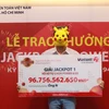Giải Jackpot 1 sản phẩm Power 6/55 trị giá 96,7 tỷ đồng vừa được trao cho anh N., đến từ Thành phố Hồ Chí Minh. (Ảnh: Vietlott)