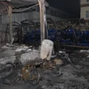 [Photo] Cảnh cháy công ty hóa chất trong khu công nghiệp