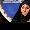 Người phát ngôn Bộ Ngoại giao Iran Marzieh Afkham gọi Mỹ là ''nhà nước khủng bố''. (Nguồn: www.presstv.ir)