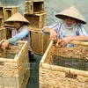  Độc đáo làng nghề truyền thống đan guột Lưu Thượng