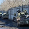 Ukraine tuyên bố ngừng rút vũ khí hạng nặng khỏi giới tuyến 