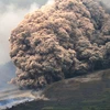 Tro bụi do núi lửa Sinabung tạo ra. (Nguồn: telegraph)