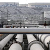 Trong ảnh: Cơ sở khai thác dầu của Iran trên đảo Khark. (Nguồn: AFP/TTXVN)