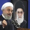 Trong ảnh: Tổng thống Iran Hassan Rouhani phát biểu tại một sự kiện ở Tehran. (Nguồn: IRNA/TTXVN)