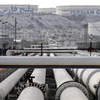 Trong ảnh (tư liệu): Một cơ sở khai thác dầu mỏ xuất khẩu của Iran trên đảo Khark, ngoài khơi vùng Vịnh. (Nguồn: AFP/TTXVN)