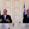 Ngoại trưởng Mỹ Mike Pompeo (trái) đang có chuyến thăm Hy Lạp, đề cao vai trò của nước này đối với ổn định tại khu vực. (Nguồn: theworldnews)
