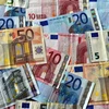 Đồng euro tại Lille, Pháp. (Nguồn: AFP/TTXVN)