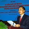 Hội thảo quốc tế “Di sản Hồ Chí Minh với ngoại giao văn hóa Việt Nam”