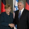 Thủ tướng Đức đến Israel thúc đẩy hòa đàm Trung Đông