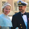 Hoàng Thái tử Na Uy Haakon và Công nương Mette-Marit. (Nguồn: wiki)