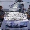 Hải quân Anh và Australia thu giữ một lượng heroin lớn 