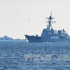 Tàu khu trục Mỹ tại Biển Đen (Nguồn: AFP/TTXVN)