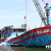 [Video] Trục vớt tàu đánh cá bị tàu Trung Quốc đâm chìm