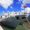Tàu hải quân Trung Quốc tiến vào vùng biển Cameroon