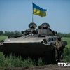 Nga ngăn chặn 2 xe tăng Ukraine xâm nhập biên giới