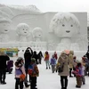 [Video] Lễ hội Tuyết Nhật Bản thu hút khách du lịch trên thế giới