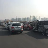 [Video] Hiện trường vụ tai nạn liên hoàn trên cầu ở Hàn Quốc