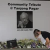 [Video] Người dân Singapore viếng cố Thủ tướng Lý Quang Diệu