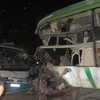 Lâm Đồng: Hai xe khách đâm nhau, hàng chục người bị thương
