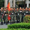 [Photo] Hợp luyện các lực lượng tham gia Lễ diễu binh ngày 30/4