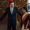 Ngoại trưởng Ấn Độ Sushma Swaraj (phải) và người đồng cấp Trung Quốc Vương Nghị. (Nguồn: Reuters)
