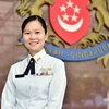 Nữ quân nhân đầu tiên của Singapore được phong hàm cấp tướng. (Nguồn: straitstimes.com)