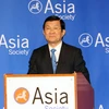 Chủ tịch nước Trương Tấn Sang dự và phát biểu tại Đối thoại chính sách tại Hội châu Á (AS). (Ảnh: Nguyễn Khang/TTXVN)